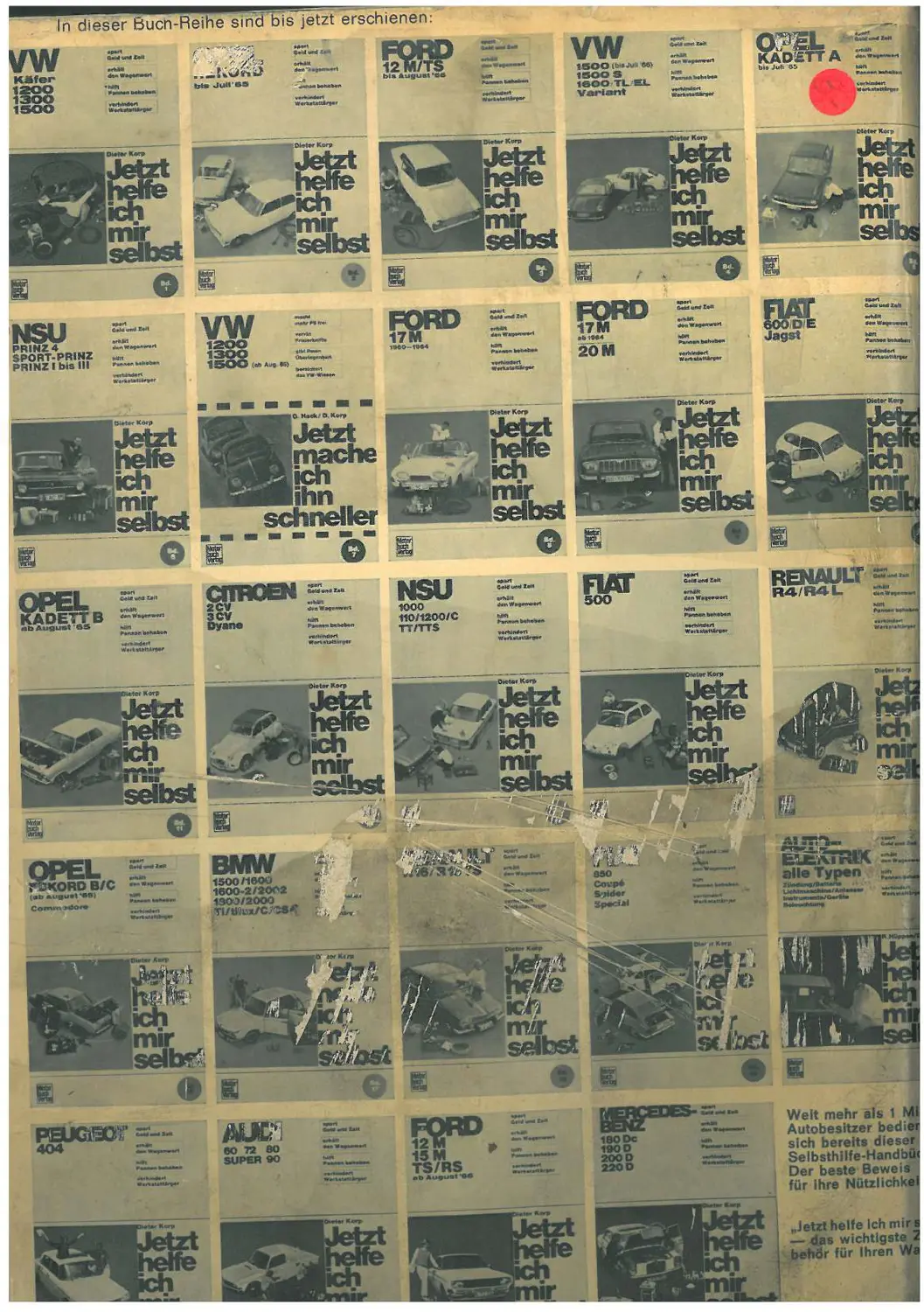 Jetzt helfe ich mir selbst – Citroën 2CV, 3CV, Dyane (gebraucht)