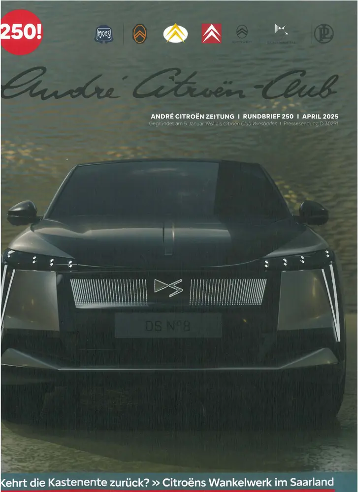 André Citroën Club Magazin Rundbrief 250 April 2025