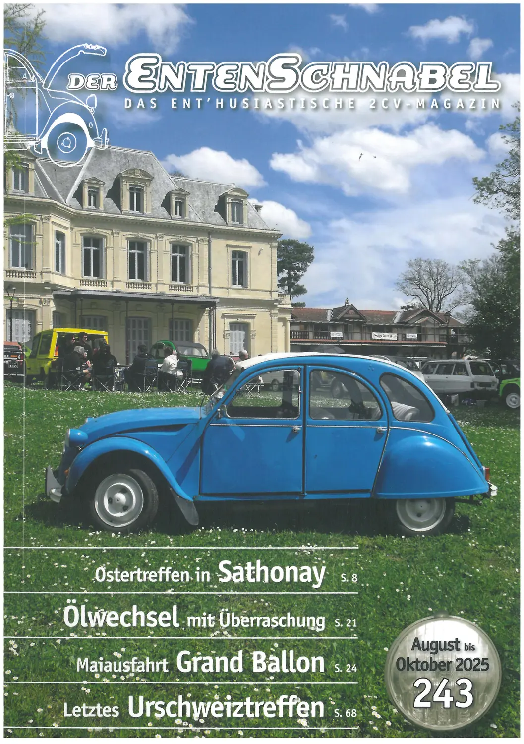 Entenschnabel Ausgabe 243 08.2025-10.2025 Entenschnabel Ausgabe 243 08.2025-10.2025