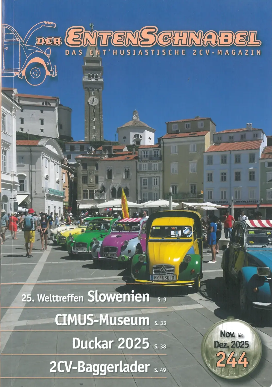 Der Entenschnabel Nr. 244 (Nov.–Dez. 2025)