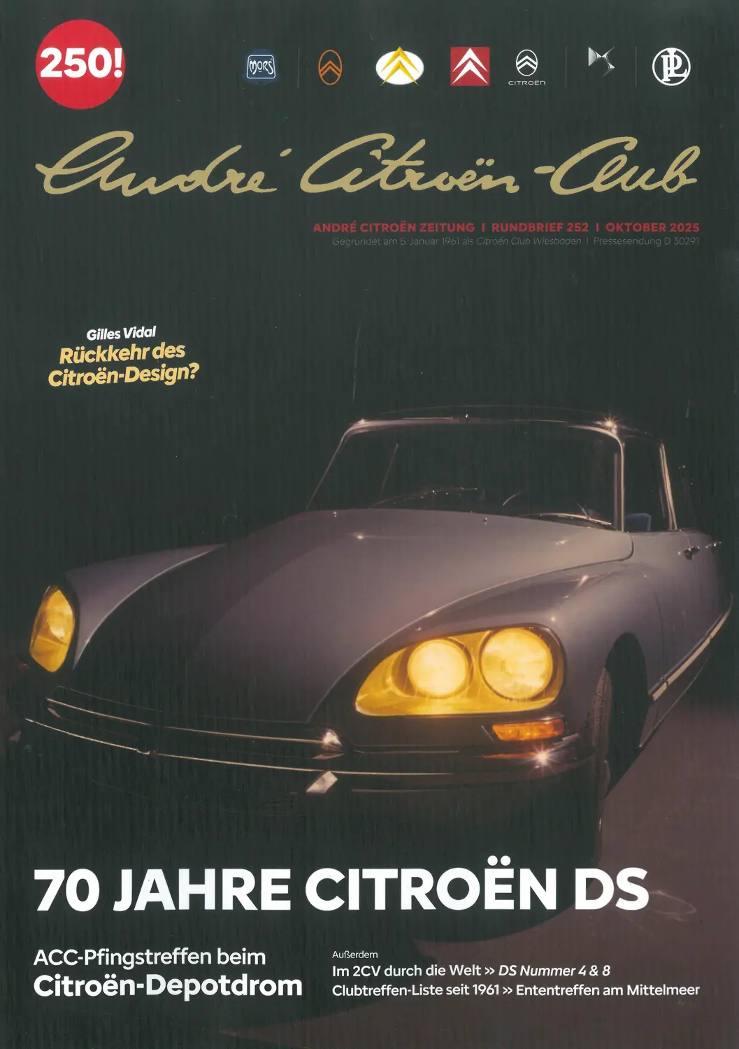 André Citroën Zeitung Nr. 252 (Oktober 2025)
